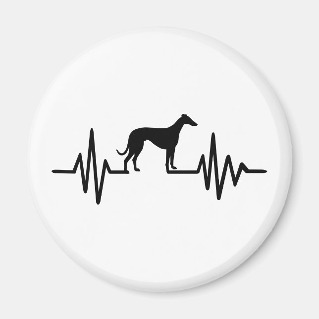 Greyhound frequency magnet (Front)