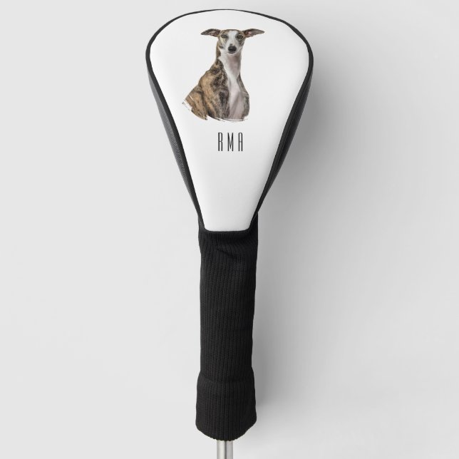 Greyhound Golf Head Cover (Front)