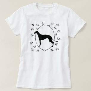 Greyhound Hearts and Pawprints T-Shirt