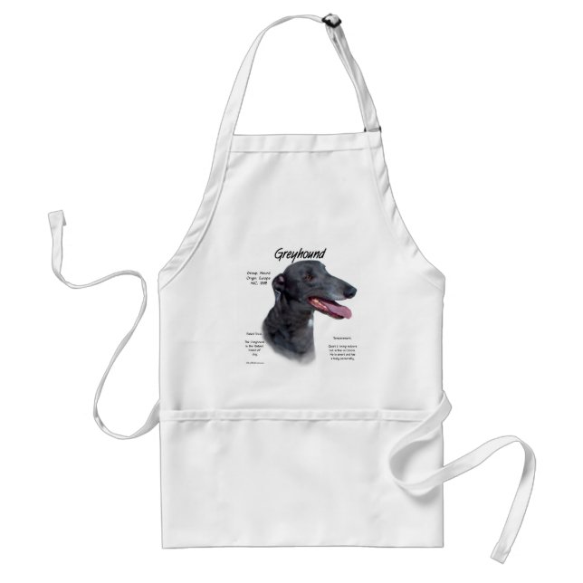 Greyhound History Design Standard Apron (Front)
