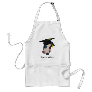 Greyhound In Graduation Cap Funny Personalized Standard Apron