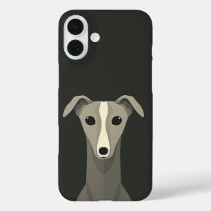 Greyhound Italian Greyhound Cute Whippet Dog iPhone 16 Plus Case