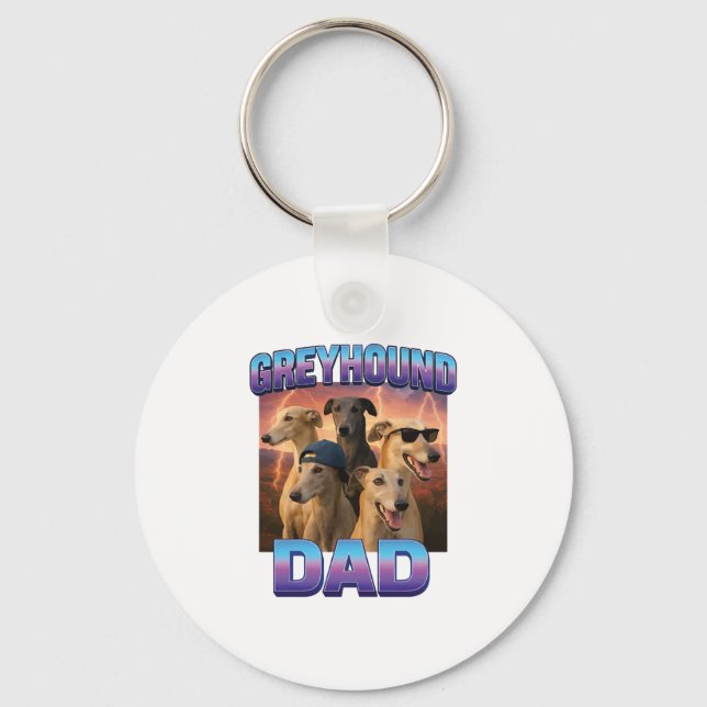 Greyhound Key Ring (Front)