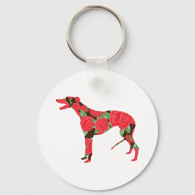 Greyhound Key Ring (Front)