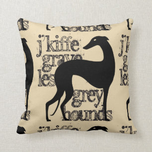 Greyhound Kiffé Cushion