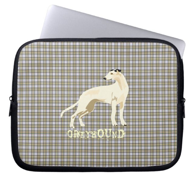 GREYHOUND LAPTOP SLEEVE (Front)