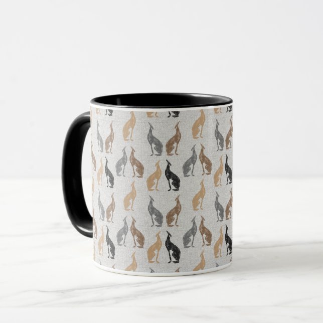Greyhound Lover Coffee Mug (Front Left)