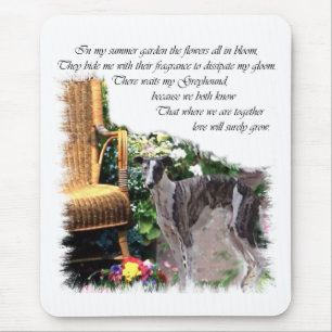 Greyhound Lovers Art Gifts Mouse Pad