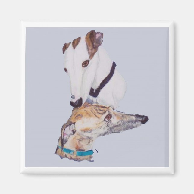 Greyhound magnet (Front)