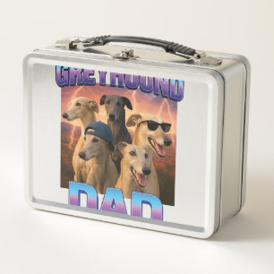 Greyhound Metal Lunch Box