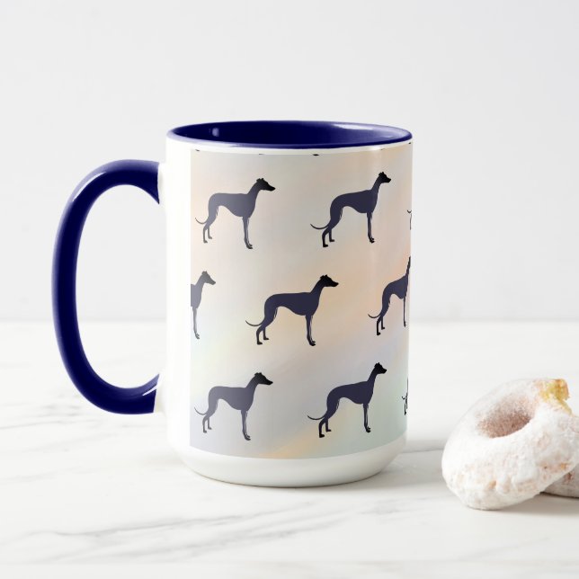 Greyhound  mug (With Donut)