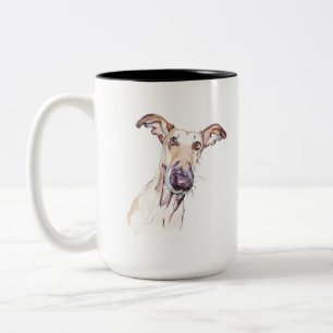 Greyhound Mug –  Dog Mom Coffee Mug