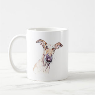 Greyhound Mug –  Dog Mom Coffee Mug