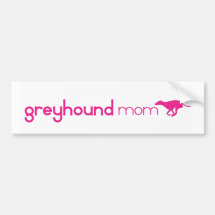 Greyhound Mum Bumper Sticker