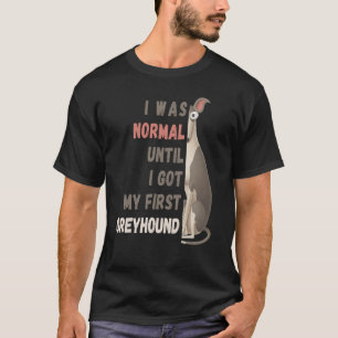 Greyhound must have  present dog paw zoomie T-Shirt
