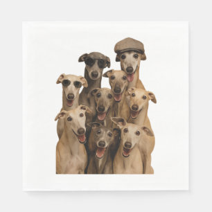 Greyhound Napkin