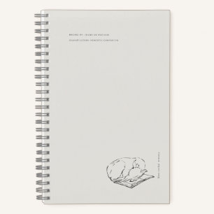 Greyhound- Naturalist Menagerie Archive Notebook