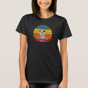 Greyhound Owner Retro Vintage Colourful Sunset Pup T-Shirt