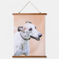 Greyhound Painting - Cute Original Dog Art