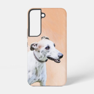 Greyhound Painting - Cute Original Dog Art Samsung Galaxy Case