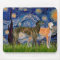 Greyhound Pair - Starry Night