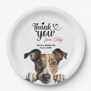 Greyhound Paper Plate
