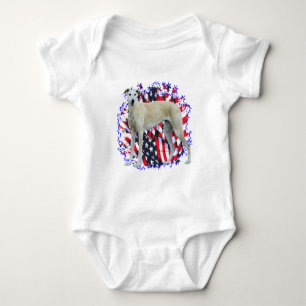Greyhound Patriot Baby Bodysuit