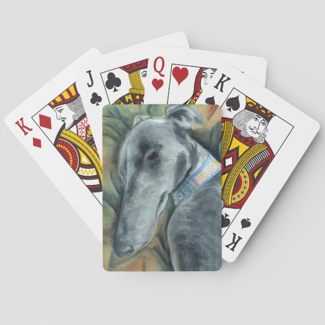 Greyhound playing cards (1) (Back)