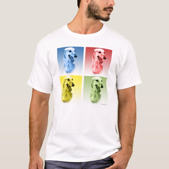 Greyhound Pop Art T-Shirt (Front)