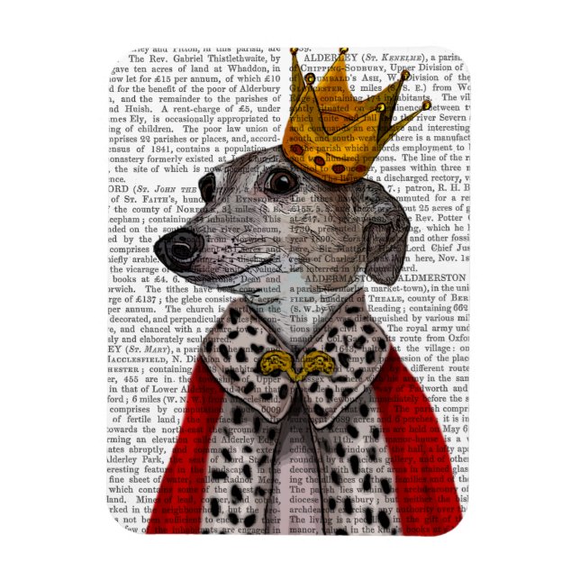 Greyhound Queen Magnet (Vertical)