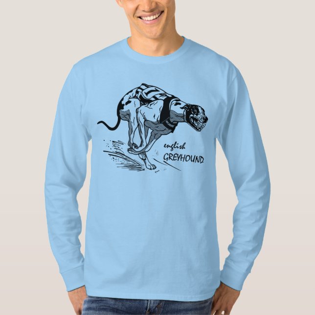 greyhound racing T-Shirt (Front)