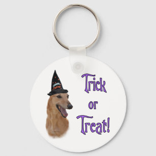 Greyhound (red) Trick Key Ring