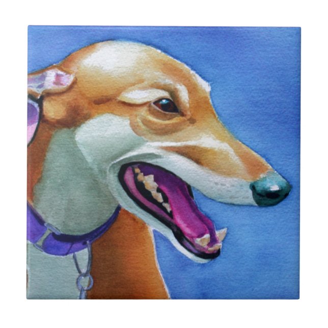 Greyhound Rescue Tile (Front)