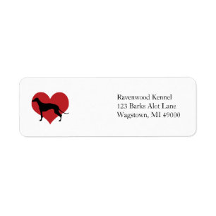 Greyhound Return Address Label