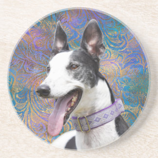 Greyhound Sandstone Coaster