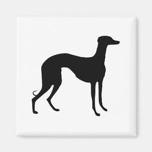 Greyhound Silhouette Magnet
