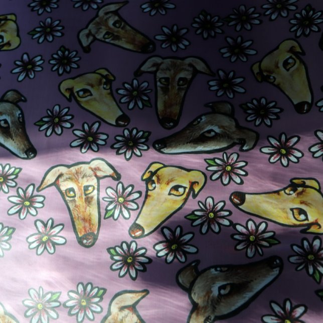 Greyhound Snoots Wrapping Paper Sheet (Creator Uploaded)