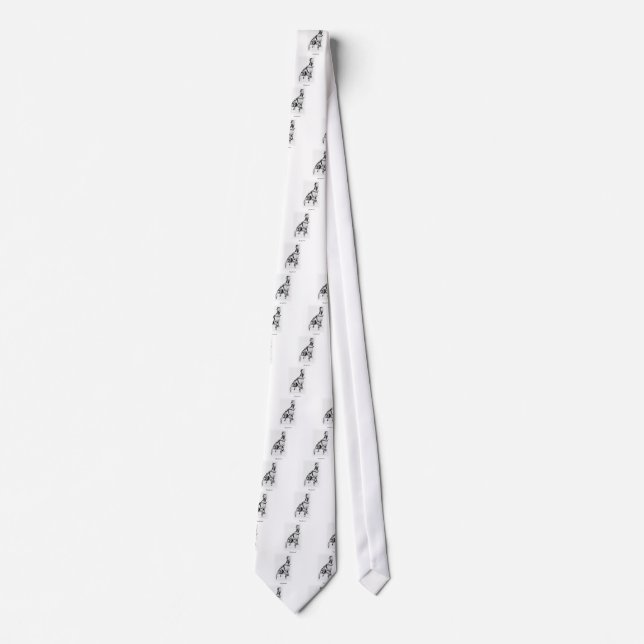 Greyhound Trotter Tie (Front)