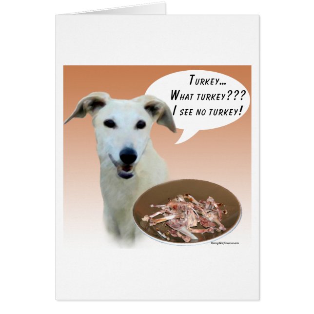 Greyhound Turkey (Front)