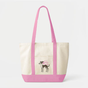 Greyhound / Whippet / Italian Greyhound Love Tote Bag
