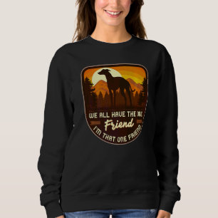 Greyhound Windhound Dog Breed  29 Sweatshirt