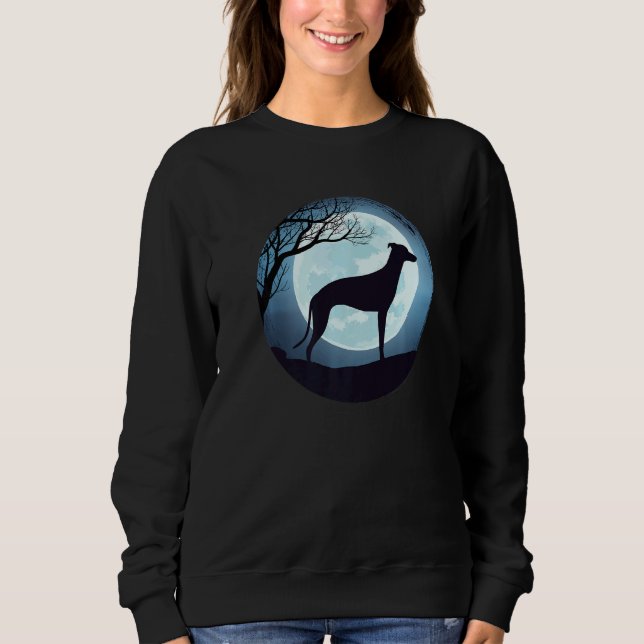Greyhound Windhound Retro  21 Sweatshirt (Front)