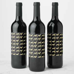 Greyhound wine label
