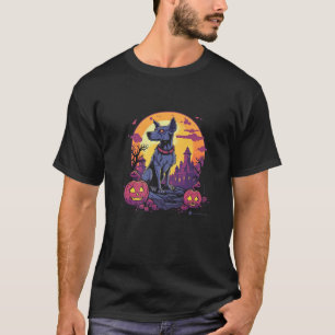 Greyhound Zombie Halloween Costume Dog Lover Puppy T-Shirt
