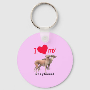 Greyhounds Key Ring