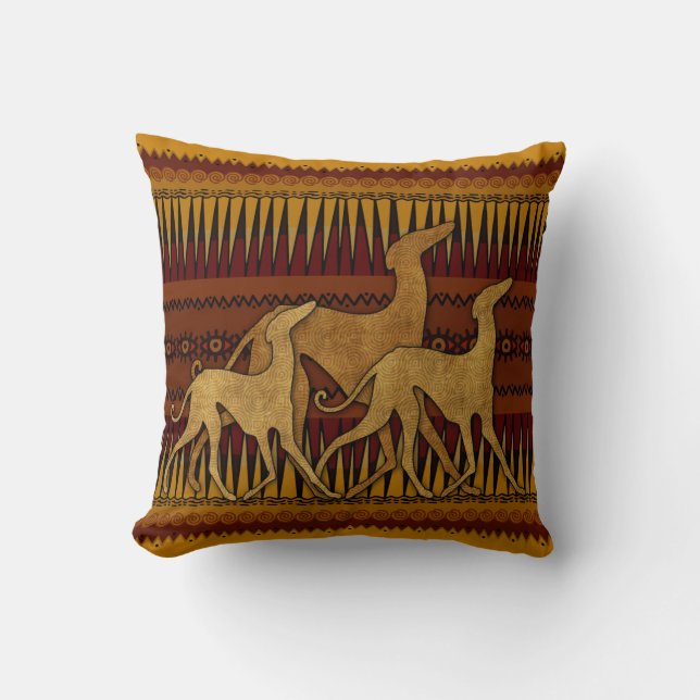 Greyhounds of lAzawakh Cushion (Front)