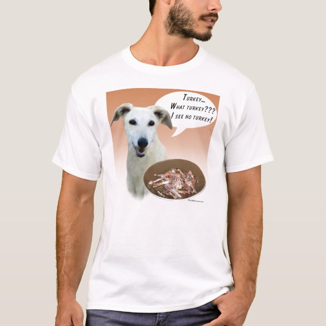 GreyhoundTurkey T-Shirt (Front)