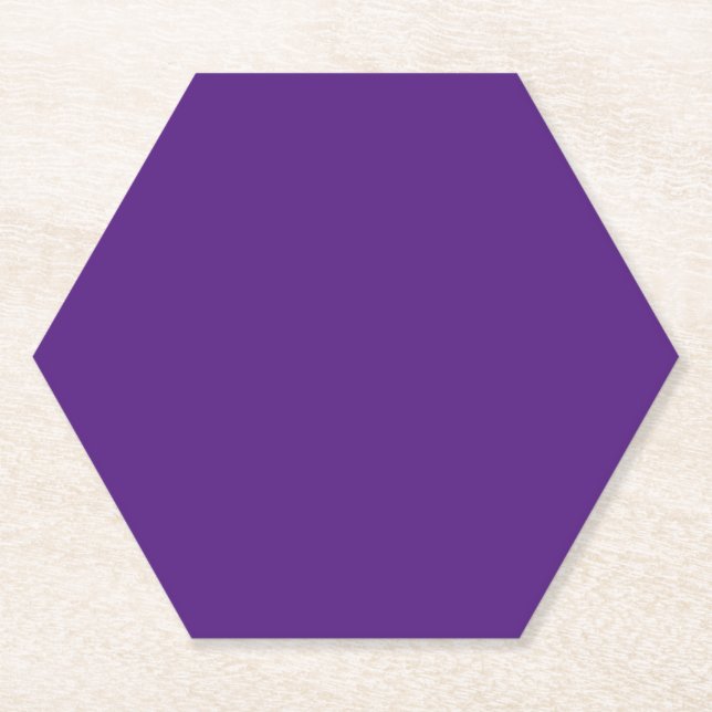Greyish Purple,Muted Purple,Rum, Paper Coaster (Front)