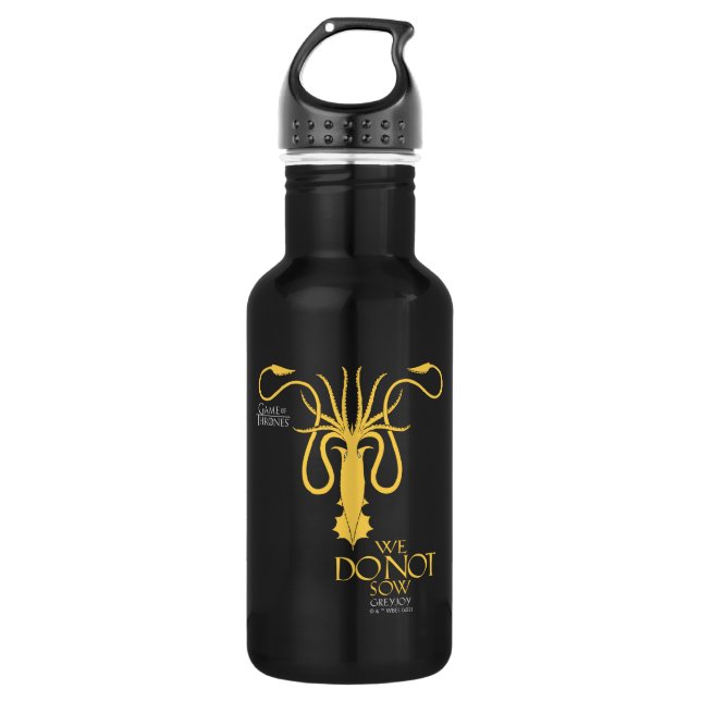 Greyjoy Sigil - We Do Not Sow 532 Ml Water Bottle (Front)