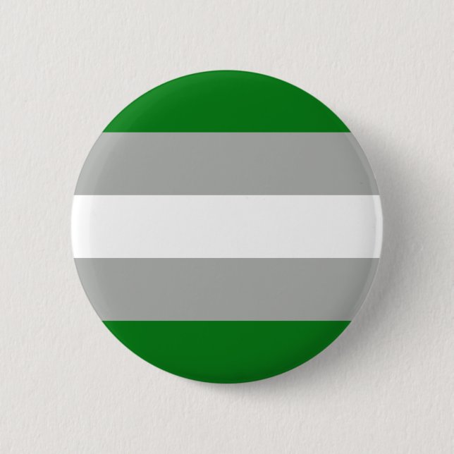 Greyromantic Pride Flag 6 Cm Round Badge (Front)
